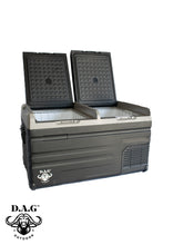 Load image into Gallery viewer, D.A.G 74L Double Door Fridge
