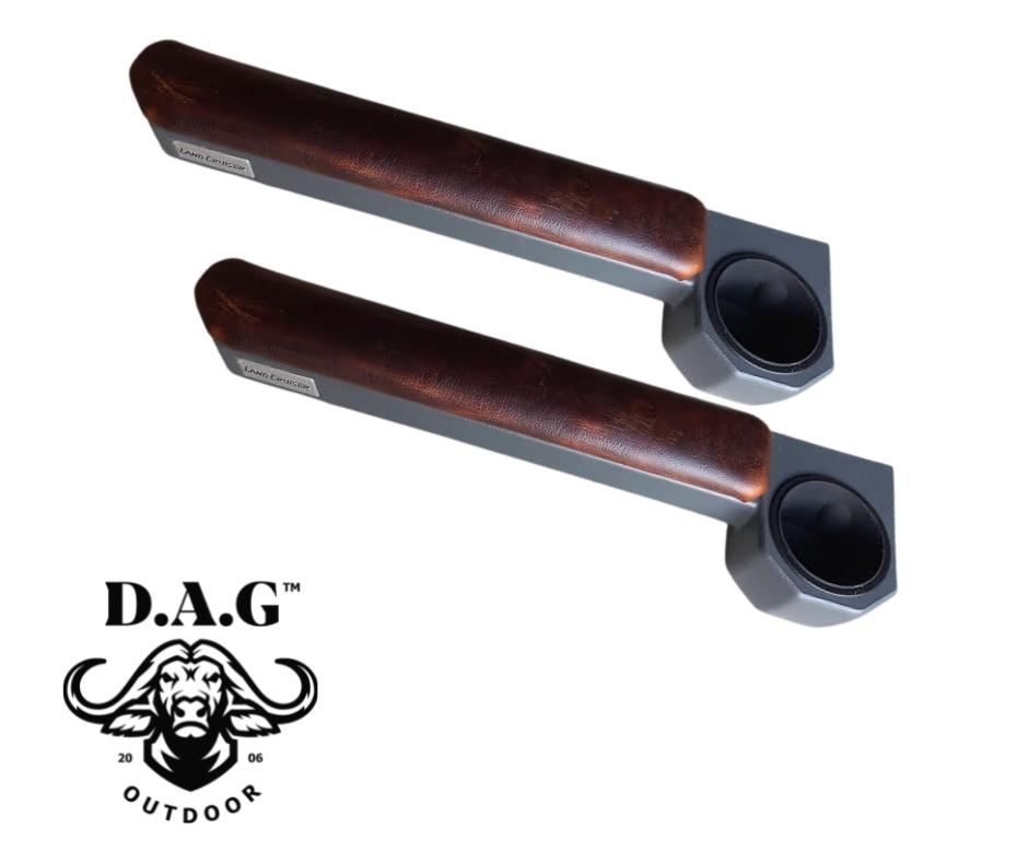 D.A.G Landcruiser 79 Series Armrest & Cup holder Textured Brown (magnetic)