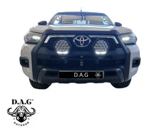 Load image into Gallery viewer, D.A.G BEHIND BUMPER SPOTLIGHT BRACKETS TOYOTA HILUX REVO (2016-CURRENT)
