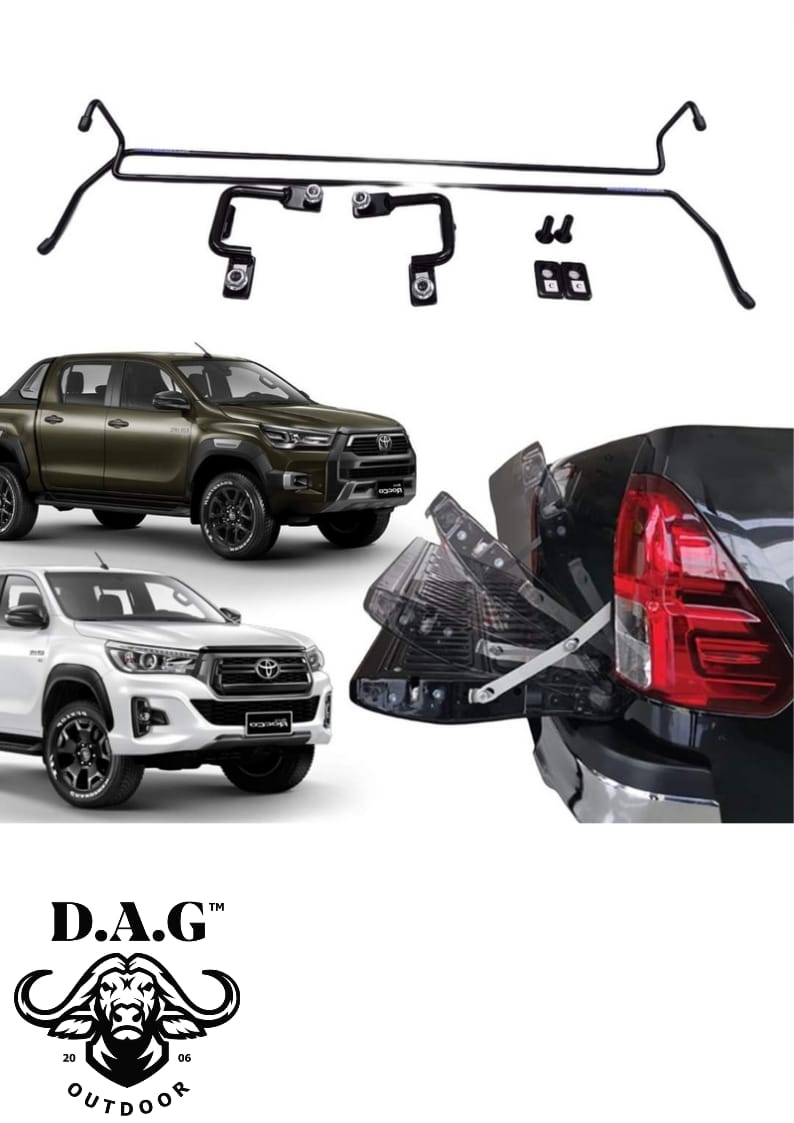 Toyota Hilux Revo (2016 - Current) D.A.H Tail Gate Lift Assist