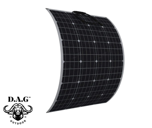 D.A.G | Mono crystalline 100 W 18V Flexible Solar Panel