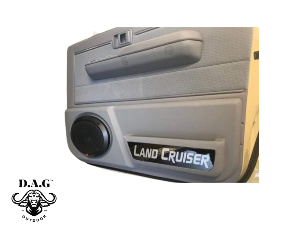 D.A.G LANDCRUISER FRONT DOOR SPEAKER PANNEL WITH POCKET S/C