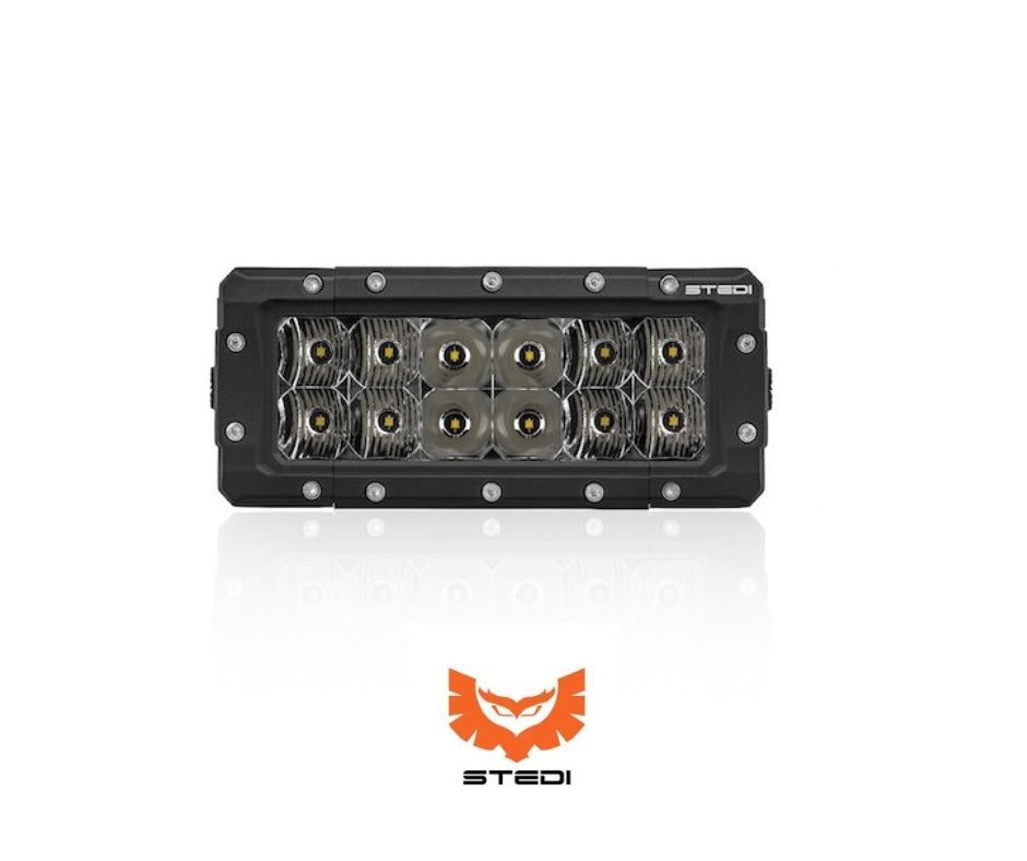 STEDI 8 INCH ST4K 12 LED DOUBLE ROW LIGHT BAR